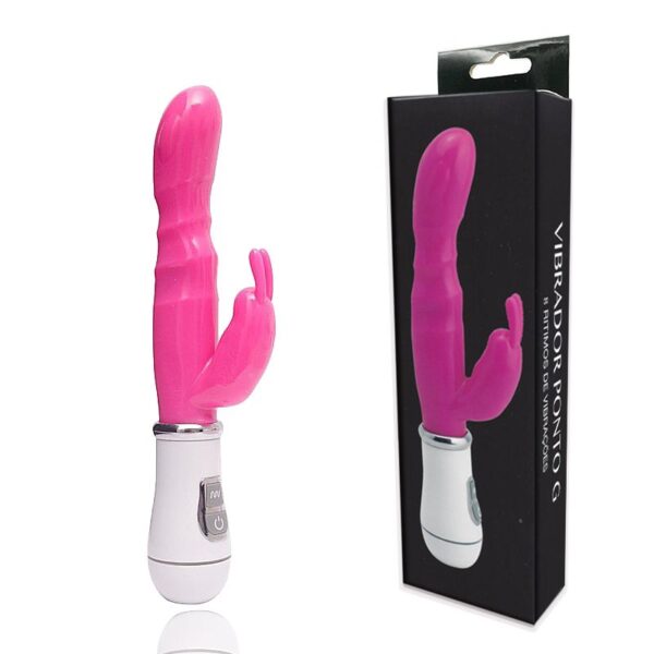 Vibrador Rabbit Super macio e flexível 8 vibrações