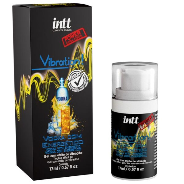 Vibration Excitante Vodka Com Energético 17Ml Intt