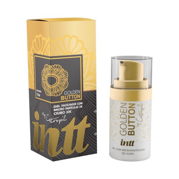 Golden Button Gel Anal Partículas De Ouro 23K 17Ml Intt