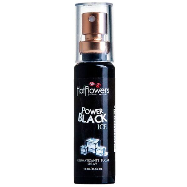 Power Black Ice Aromatizante Bucal 18Ml Hot Flowers