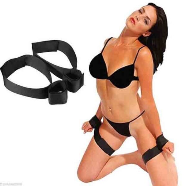 Algema Bracelete Punhos E Coxas Dominatrixxx