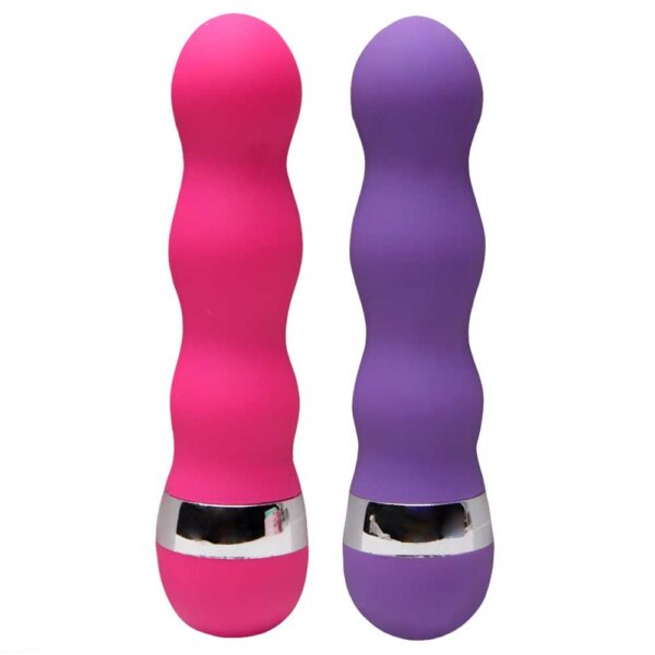 Vibrador Personal Ondulado Aveludado 10,5 X 2,3Cm