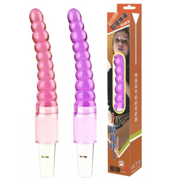 Vibrador Bastão Anal Jelly