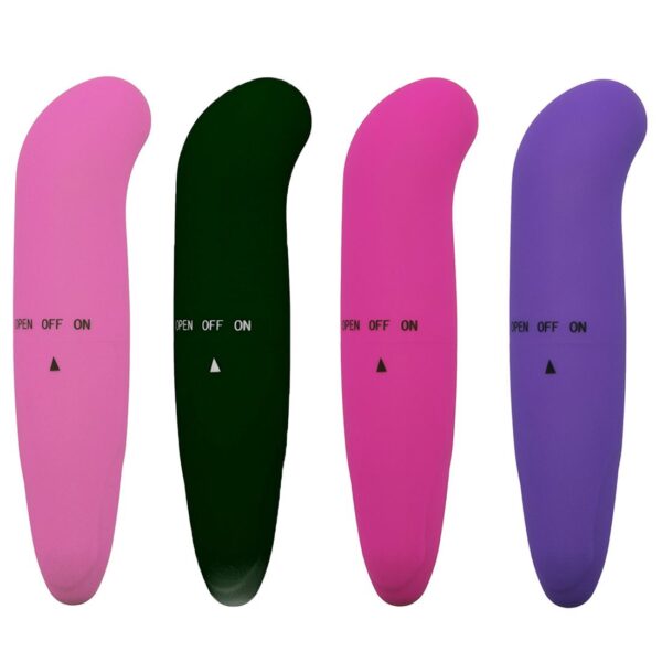 Vibrador Ponto G Toque Aveludado Colors