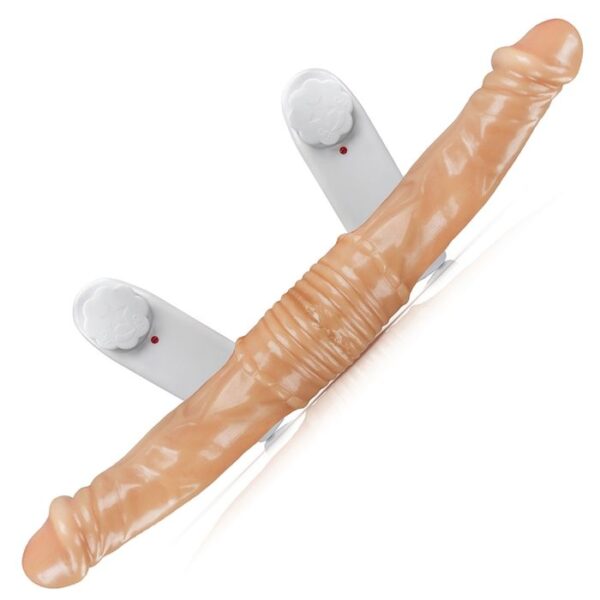 Prótese Dupla Com Vibrador 43,7 X 5 Cm Sexy Fantasy