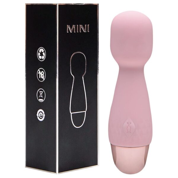 Mini Vibrador Super Macio 10 Vibrações