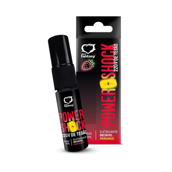 Power Shock Eletrizante Beijável 15Ml Sexy Fantasy