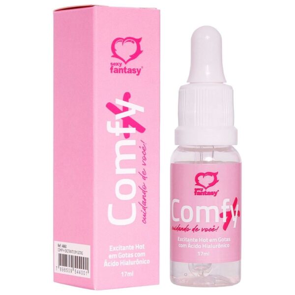 Excitante Hot Em Gotas Comfy+ 17ml Sexy Fantasy