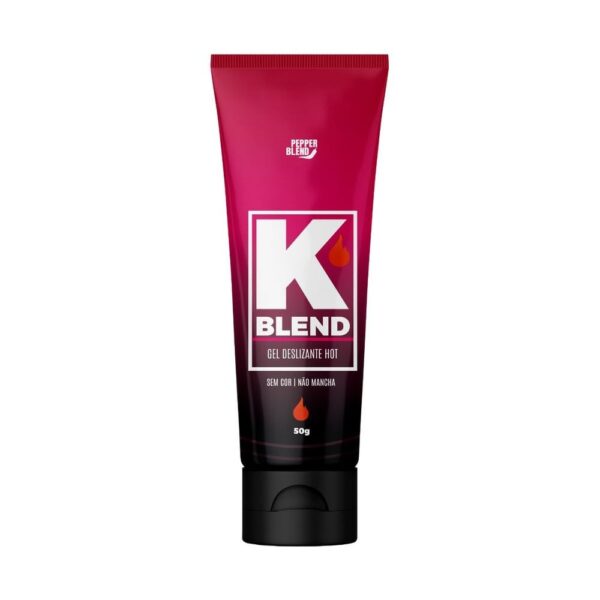 K Blend Gel Deslizante Hot Beijável 50G Pepper Blend