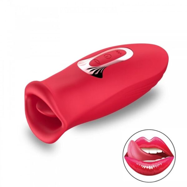 Vibrador Boca Oral 10 Modos De Sucção E 10 Modos De Estimulação