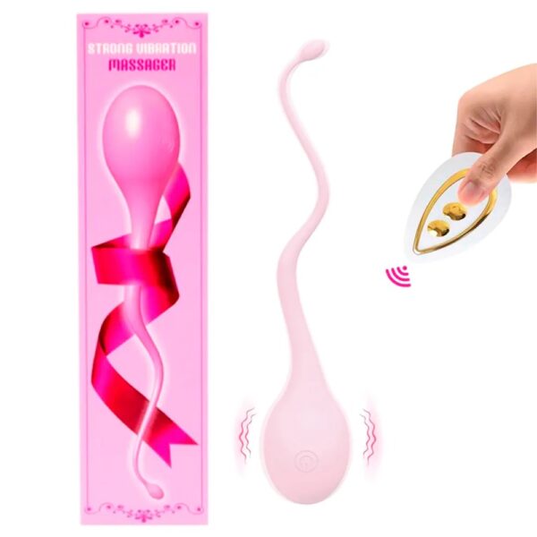 Vibrador Bullet Esperma Recarregável Com Controle Remoto YSDF103