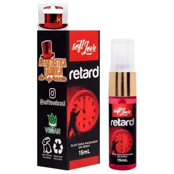 Retard Jatos Excitante Masculino 15Ml Soft Love