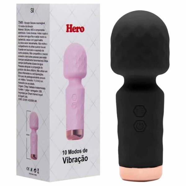 Mini Varinha Mágica Hero Recarregável Si