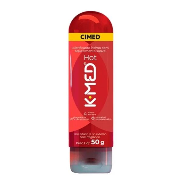 K-Med Hot Lubrificante Íntimo 50G Cimed