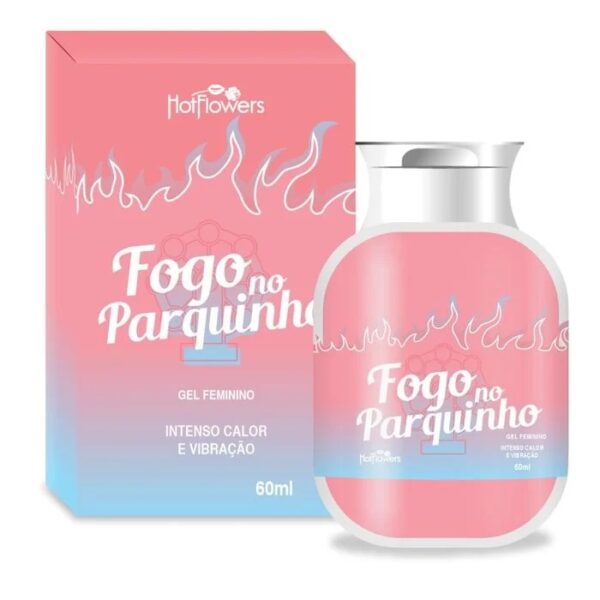 Fogo No Parquinho Orgasmo Hot e Vibrante 60Ml Hot Flowers