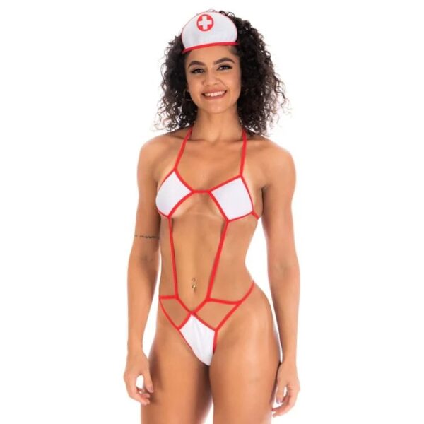 Mini Fantasia Pimentinha Médica Sexy Pimenta Sexy 5049