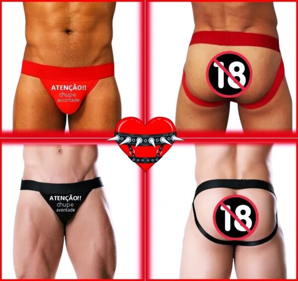 Cueca jockstrap Com Frases 892