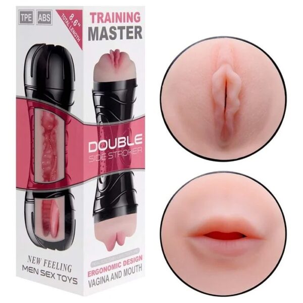 Masturbador Vagina E Boca Training Master