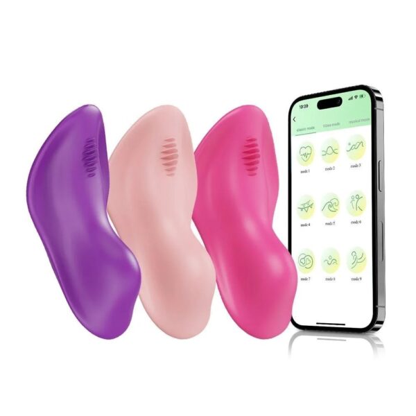 Vibrador de Calcinha Youvibe Por Aplicativo 9 Vibrações