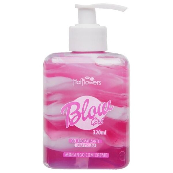 Blow Girl Gel Para Sexo Oral 320Ml Hot Flowers