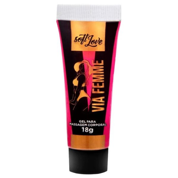 Via Femme Gel Excitante Feminino 15Ml Soft Love