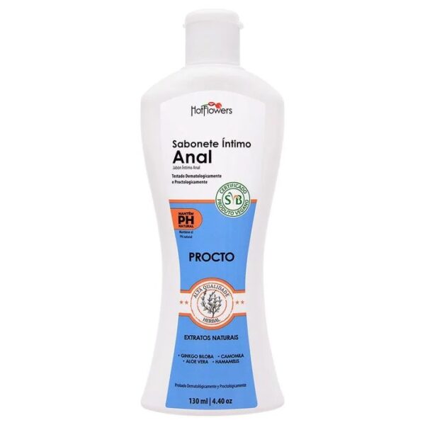 Procto Sabonete Íntimo Anal 130Ml Hot Flowers