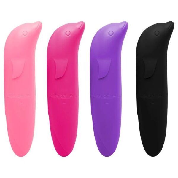 Vibrador Ponto G em Formato de Golfinho Liso Youvibe