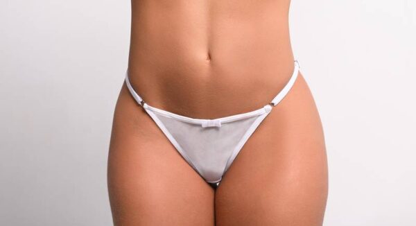 Calcinha String Tule e Renda Yaffa Y5073