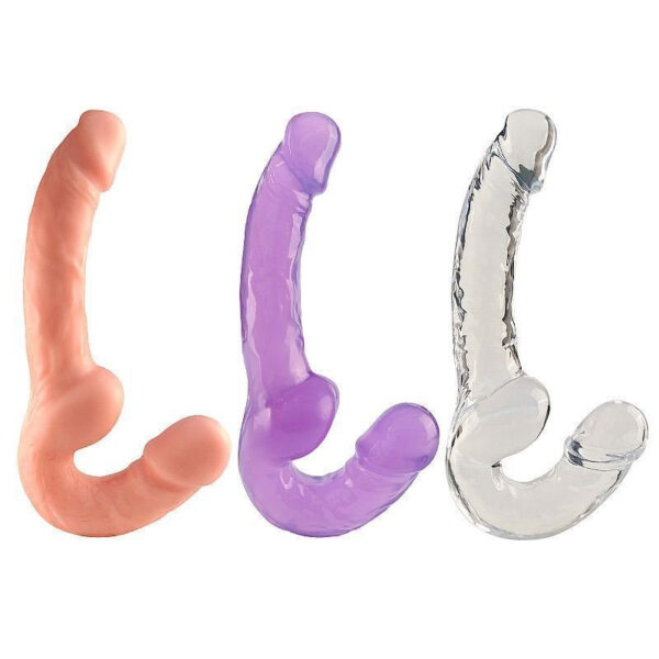 Pênis Strapless Realístico Casal Big Dildo 15x3,4cm