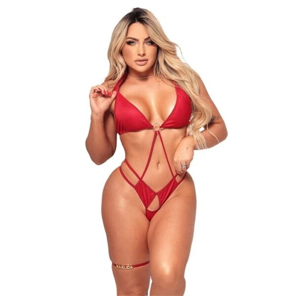 Fantasia Diabinha Sexy Com Persex Personalizável Tallyta 5.109