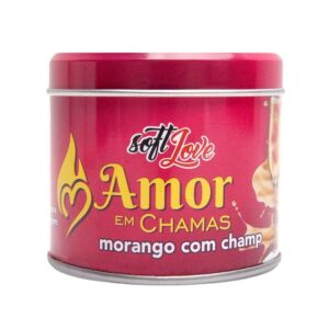 Amor Em Chamas Vela Beijável 50G Soft Love