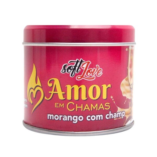 Amor Em Chamas Vela Beijável 50G Soft Love