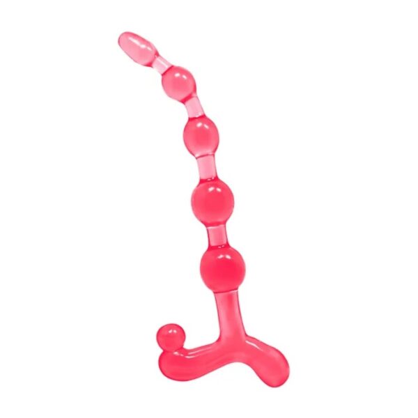 Bendy Twist Cordão Tailandês com Bolinhas de Tamanhos Variados e Alça - Imagem 5