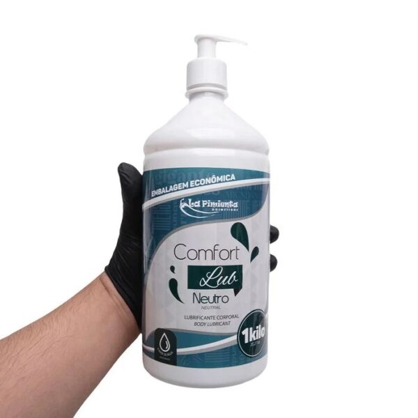 Comfort Lub Lubrificante Neutro À Base De Água 1Kg La Pimienta - Imagem 4