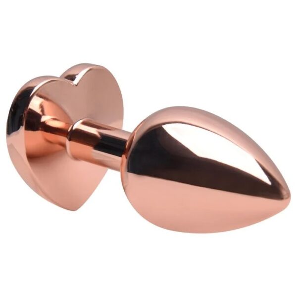 Plug Anal Coração Laranja 7 X 2,8Cm - Imagem 5