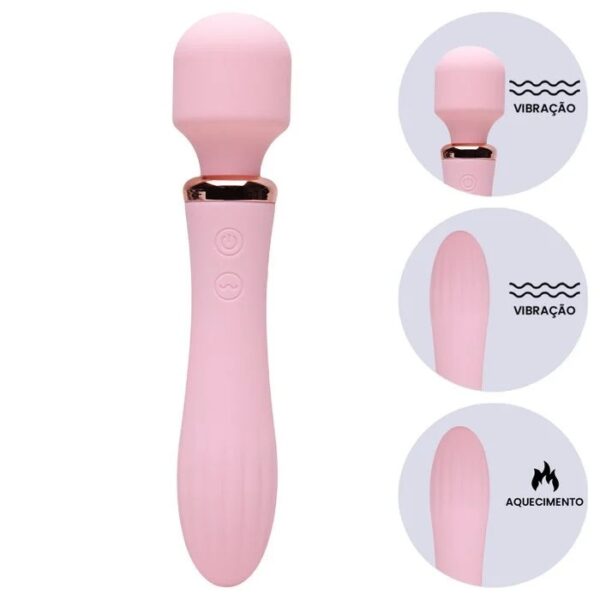 Vibrador Varinha Mágica 10 Vibrações Lilo - Imagem 3