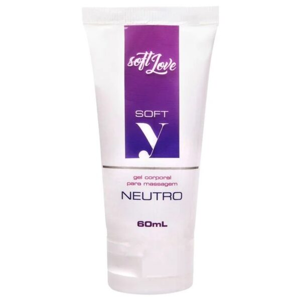 Soft Y Lubrificante Neutro 60Ml Soft Love - Imagem 3