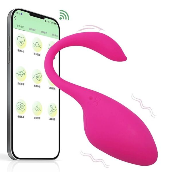 Cápsula Vibratória Ruby 10 Modos De Vibração Controlado Por App Vibe Toys - Imagem 4