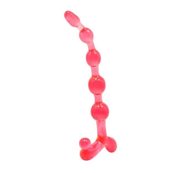 Bendy Twist Cordão Tailandês com Bolinhas de Tamanhos Variados e Alça - Imagem 6