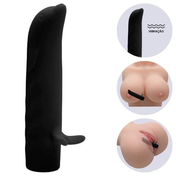 Vibrador Golfinho Usb 10 Modos Youvibe - Imagem 10