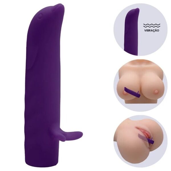 Vibrador Golfinho Usb 10 Modos Youvibe - Imagem 15