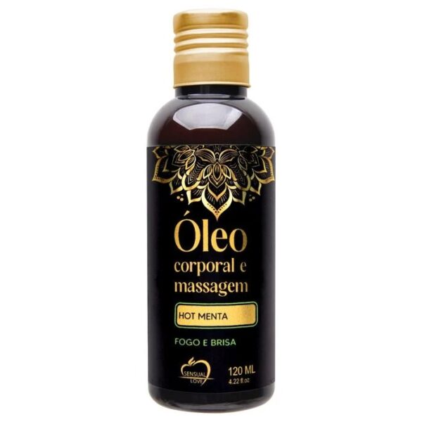 Óleo Corporal Para Massagem 120Ml Sensual Love - Imagem 4