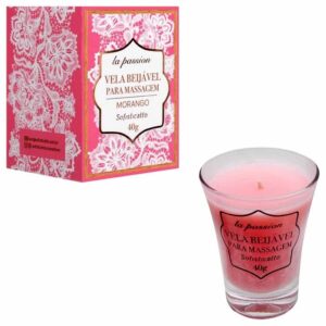 Vela Beijável Massagem La Passion 40G Sofisticatto