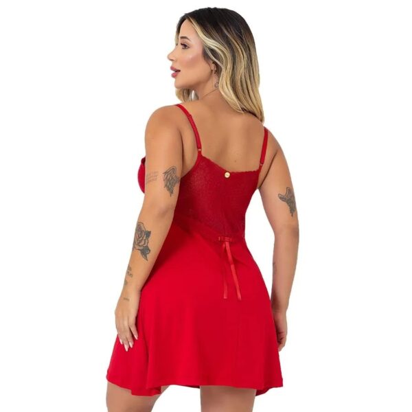 Camisola Rubi em Romantic com Detalhes em Renda Patitex 889 - Imagem 6