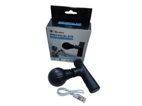 Mini Massageador Corporal Muscular Recarregável - Fascial Gun - Importado - Imagem 4