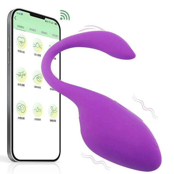 Cápsula Vibratória Ruby 10 Modos De Vibração Controlado Por App Vibe Toys - Imagem 3