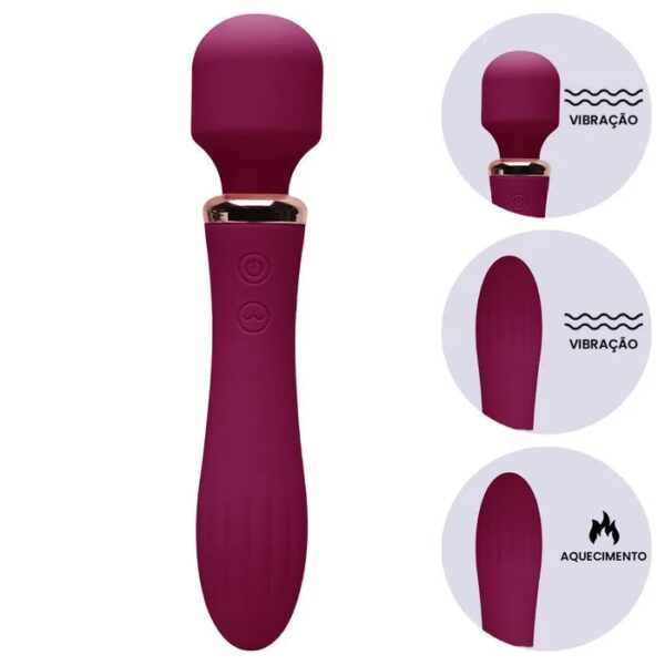 Vibrador Varinha Mágica 10 Vibrações Lilo - Imagem 2