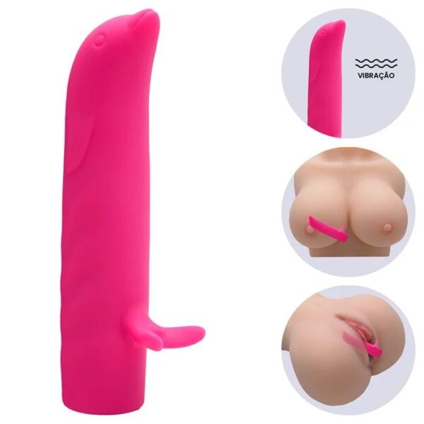 Vibrador Golfinho Usb 10 Modos Youvibe - Imagem 21