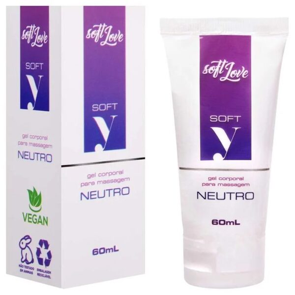 Soft Y Lubrificante Neutro 60Ml Soft Love
