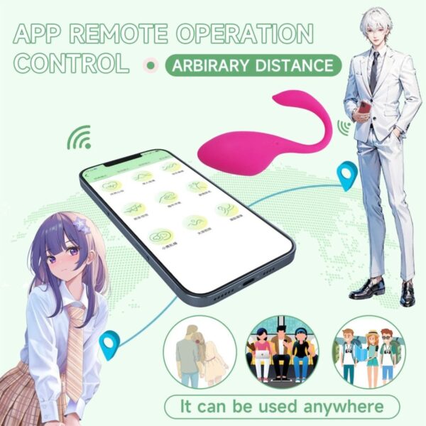 Cápsula Vibratória Ruby 10 Modos De Vibração Controlado Por App Vibe Toys - Imagem 11